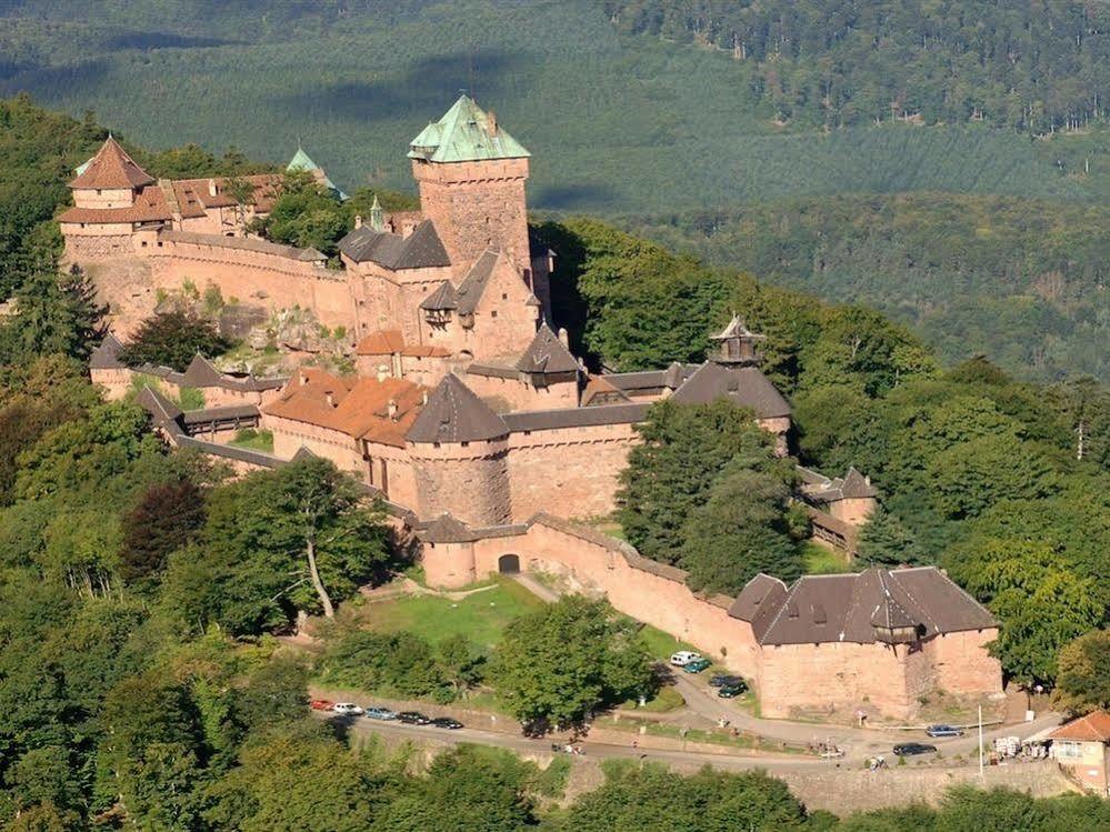 Hotel Au Nid De Cigognes Ostheim Kültér fotó